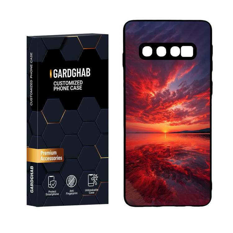 کاور گارد قاب مدل منظره و طبیعت مناسب برای گوشی موبایل سامسونگ Galaxy S10