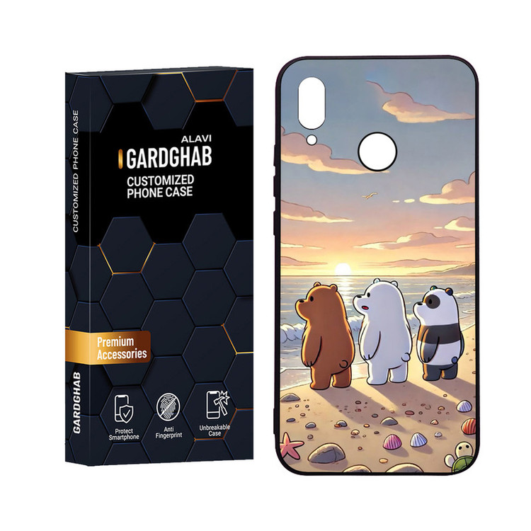 کاور گارد قاب علوی مدل Glass مناسب برای گوشی موبایل هوآوی P20 Lite