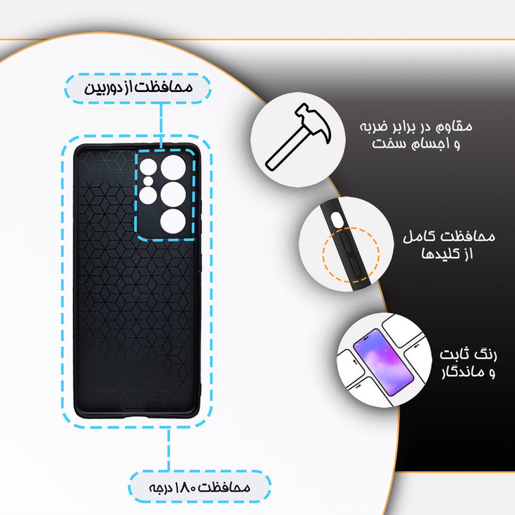کاور گارد قاب مدل دخترانه مناسب برای گوشی موبایل Galaxy S21 Ultra / S30 Ultra