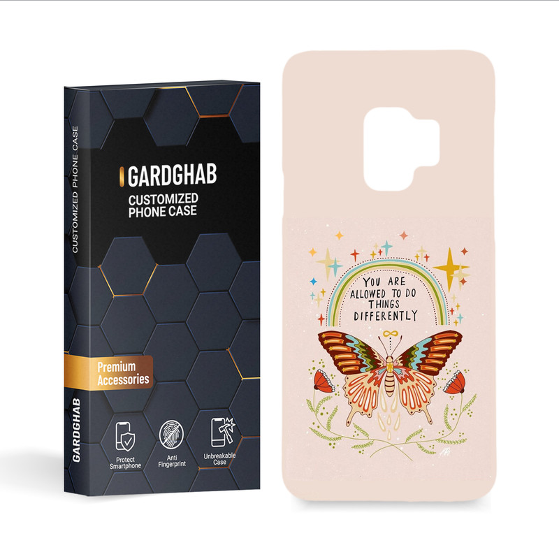 کاور گارد قاب مدل دخترانه مناسب برای گوشی موبایل سامسونگ Galaxy S9
