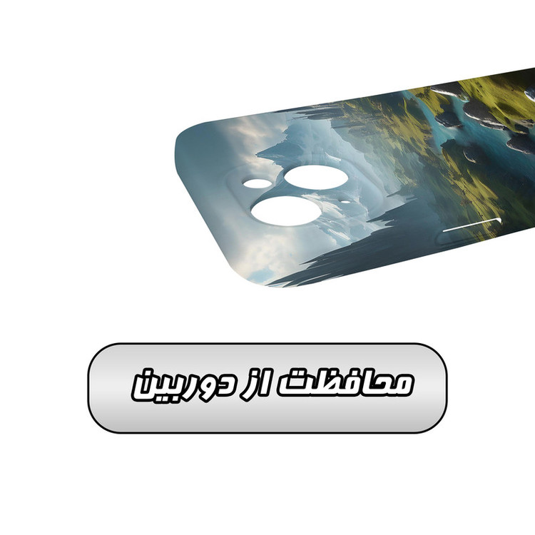 کاور گاردقاب مدل هنری مناسب برای گوشی موبایل اپل iPhone15 plus