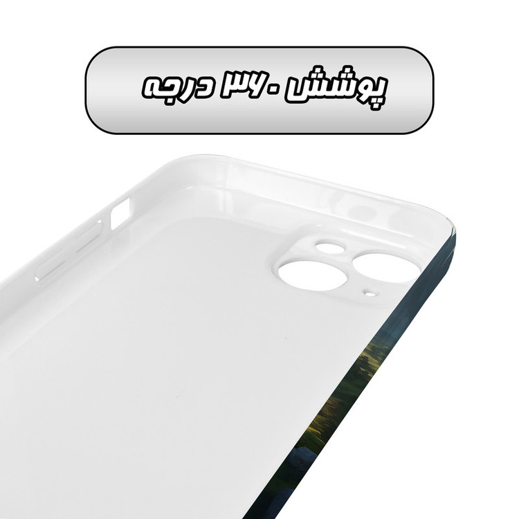 کاور گاردقاب مدل هنری مناسب برای گوشی موبایل اپل iPhone15 plus