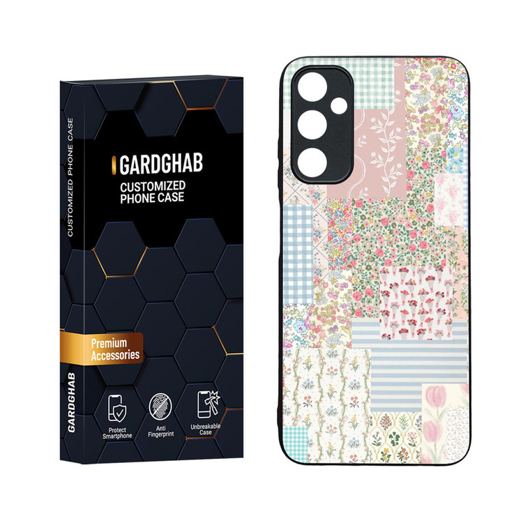 کاور گارد قاب مدل دورژله ای پشت گلس دخترانه مناسب برای گوشی موبایل سامسونگ Galaxy A05s