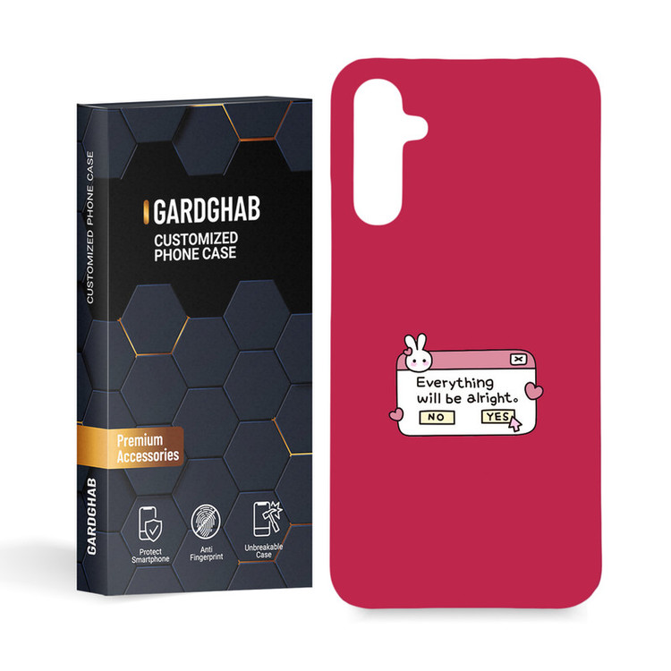 کاور گارد قاب مدل دخترانه مناسب برای گوشی موبایل سامسونگ Galaxy A34 5g