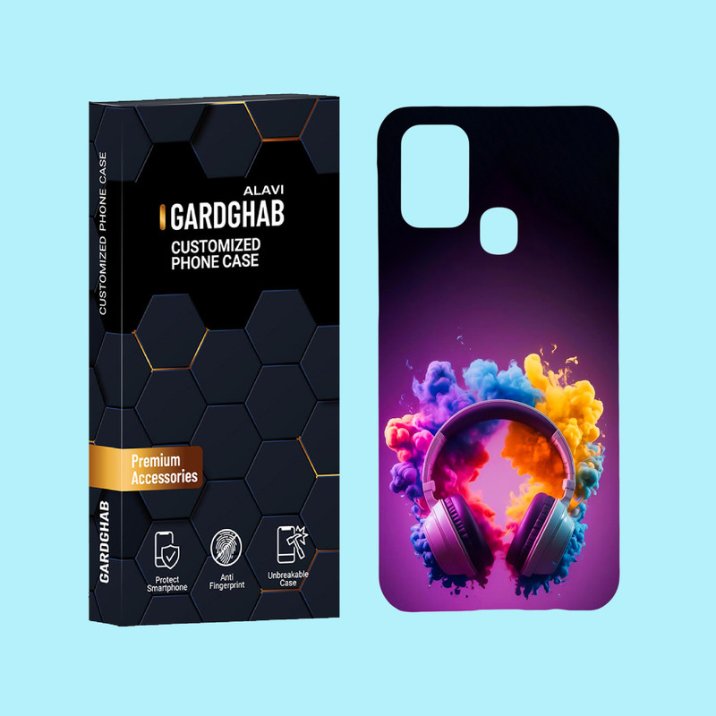 کاور گارد قاب علوی مدل ساز و موزیک مناسب برای گوشی موبایل سامسونگ Galaxy M31