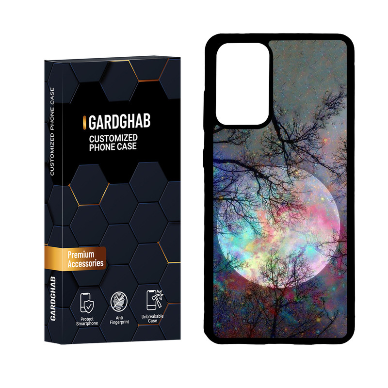 کاور گارد قاب مدل پشت گلس منظره و طبیعت مناسب برای گوشی موبایل سامسونگ Galaxy A72