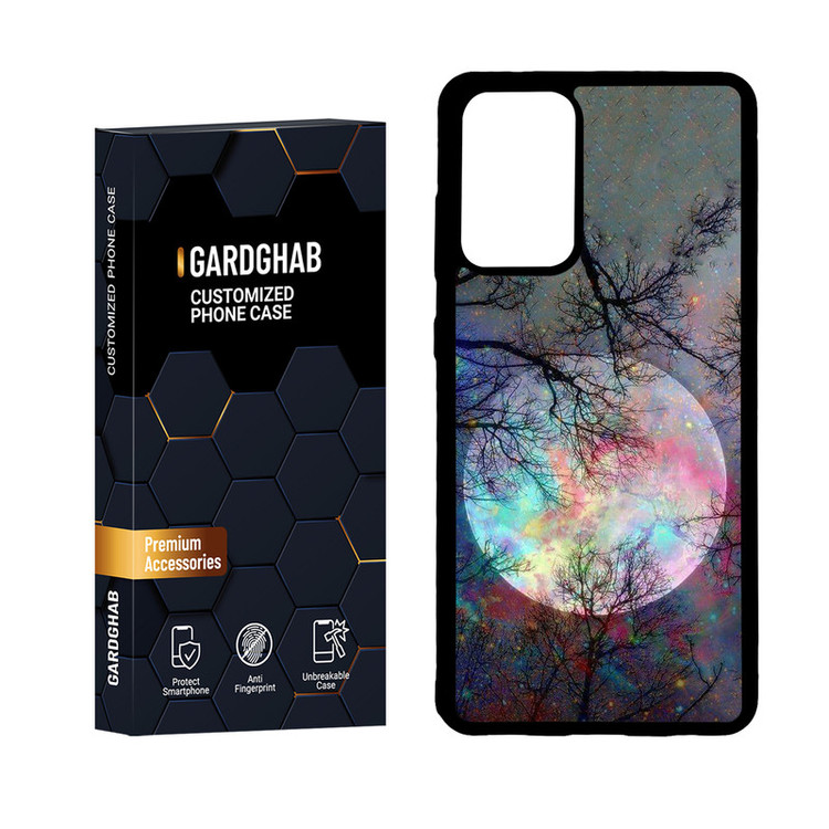 کاور گارد قاب مدل پشت گلس منظره و طبیعت مناسب برای گوشی موبایل سامسونگ Galaxy A72