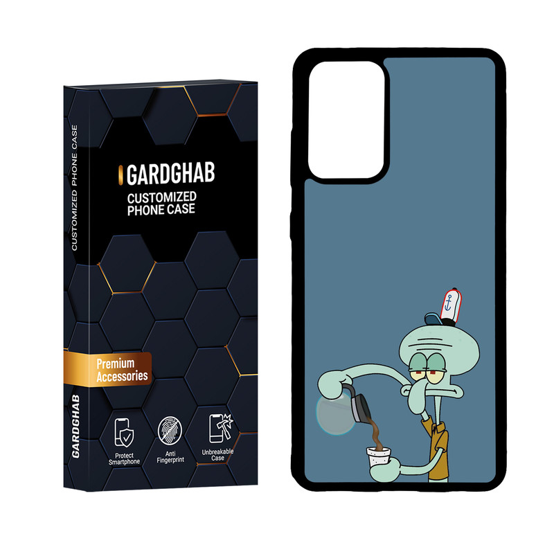 کاور گارد قاب مدل پشت گلس فانتزی مناسب برای گوشی موبایل سامسونگ Galaxy A72