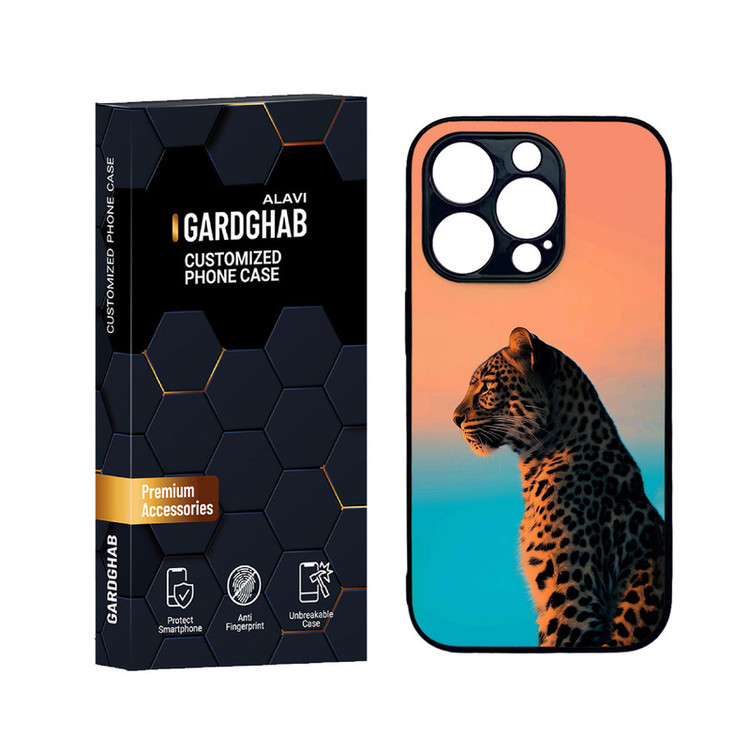 کاور گارد قاب علوی مدل دورژله ای حیوانات مناسب برای گوشی موبایل اپل iPhone 14 Pro Max