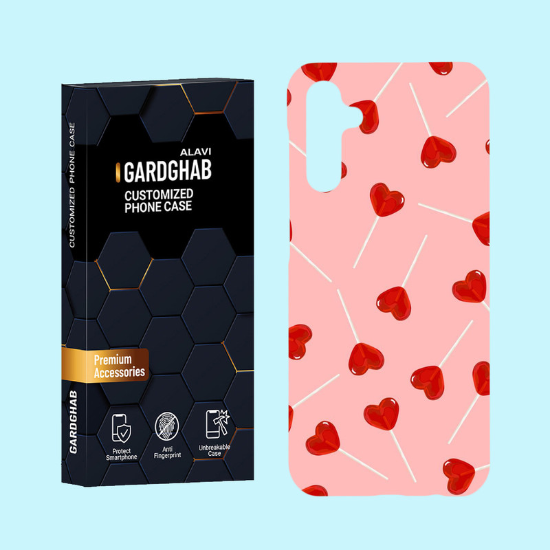 کاور گارد قاب علوی مدل عاشقانه مناسب برای گوشی موبایل سامسونگ Galaxy M14 5G