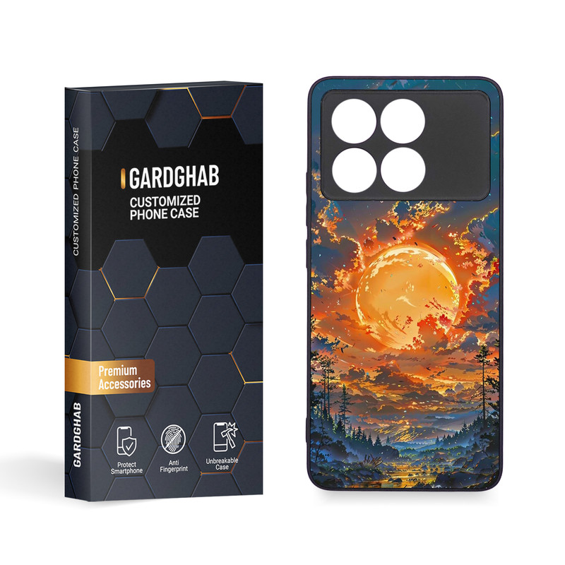 کاور گارد قاب مدل منظره مناسب برای گوشی موبایل شیائومی Poco X6 Pro 5G