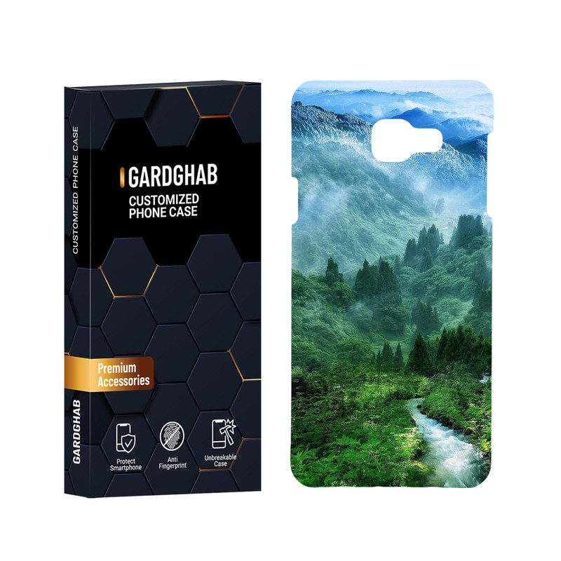 کاور گارد قاب مدل کهکشان و طبیعت مناسب برای گوشی موبایل سامسونگ Galaxy A710 / A7 2016