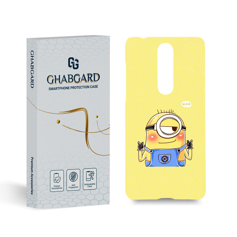 کاور گارد قاب مدل مینیون مناسب برای گوشی موبایل نوکیا 3.1 plus