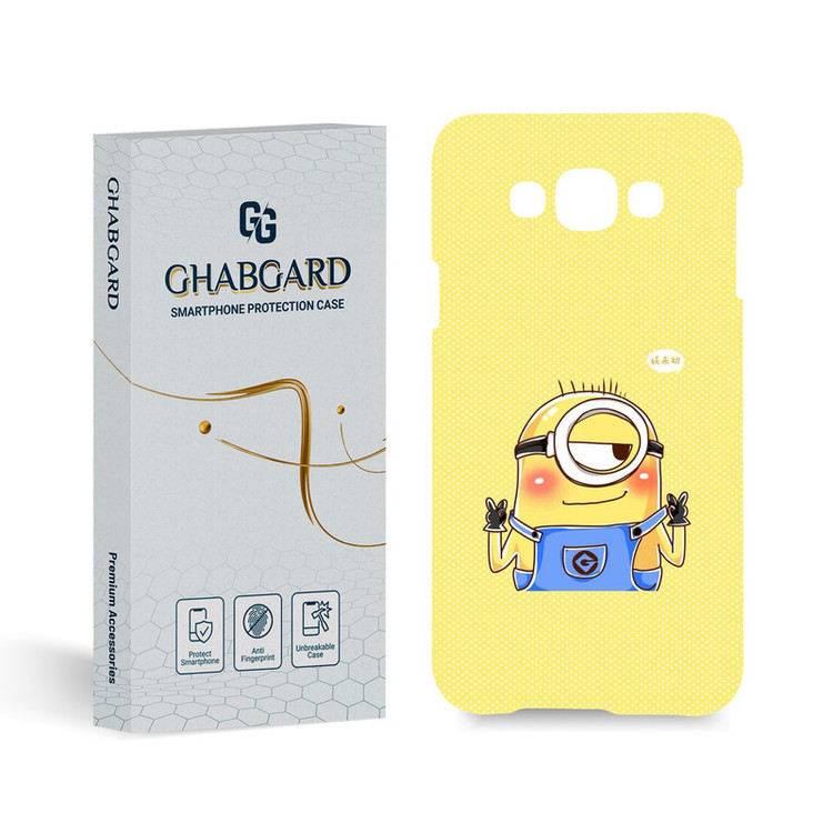 کاور قاب گارد مدل مینیون مناسب برای گوشی موبایل سامسونگ Galaxy E7 2015 / E700