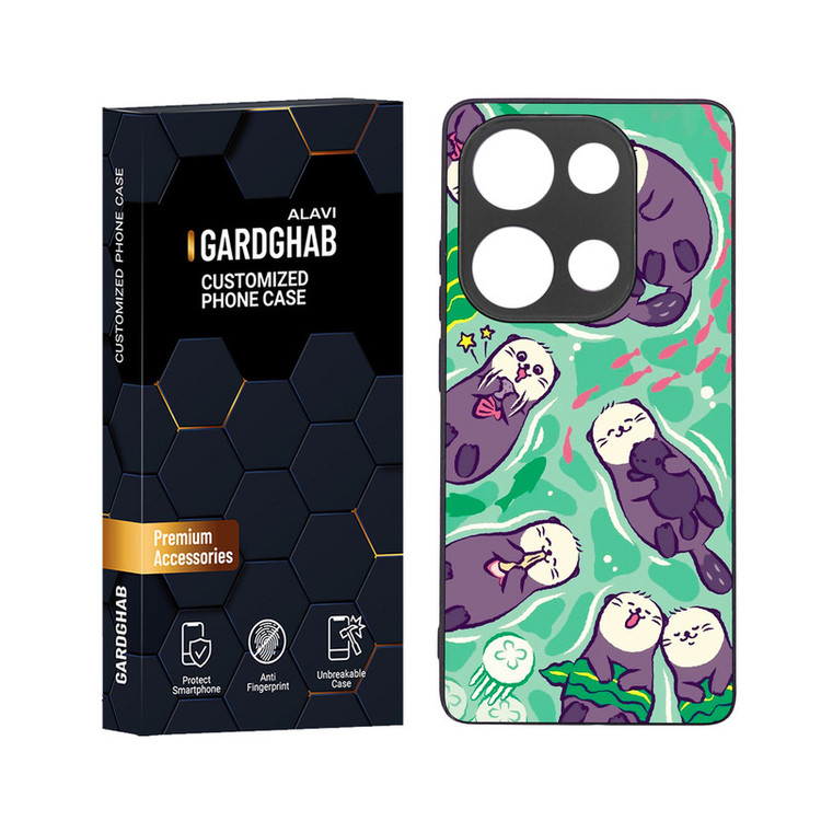 کاور گارد قاب علوی مدل دور ژله ای مناسب برای گوشی موبایل شیائومی Redmi Note 13 Pro 4G