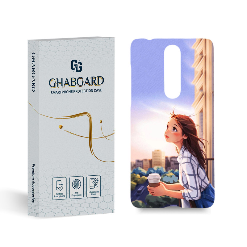 کاور گارد قاب مدل دخترانه مناسب برای گوشی موبایل نوکیا 3.1 plus