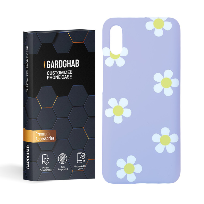 کاور گارد قاب مدل گل مناسب برای گوشی موبایل شیائومی  redmi 9a / 9i