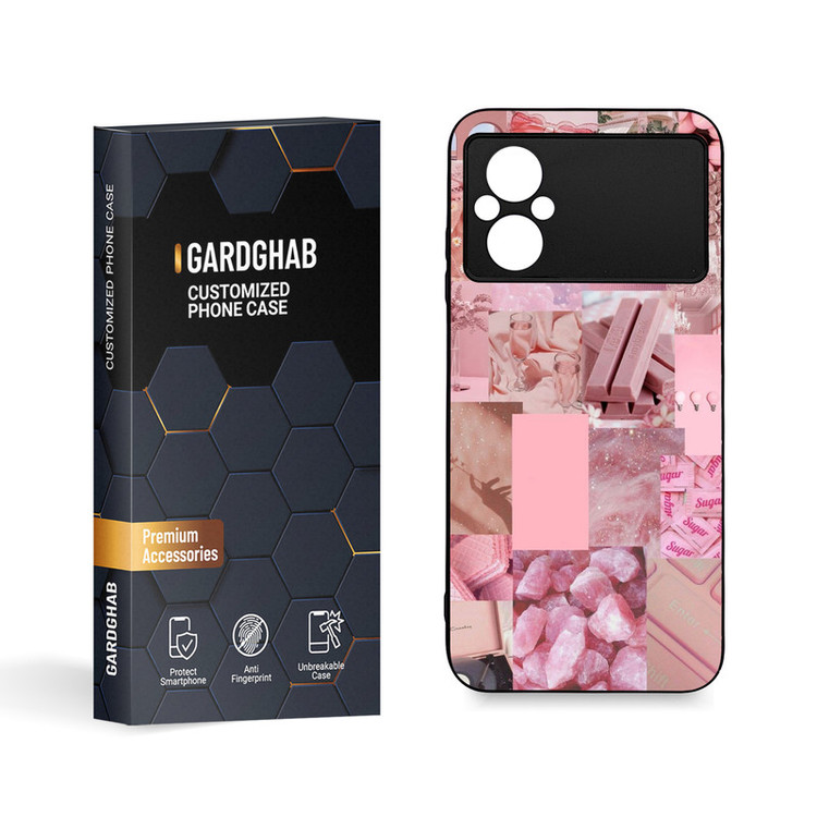 کاور گارد قاب مدل دخترانه مناسب برای گوشی موبایل شیائومی Poco M4 5G / Poco M5 4G
