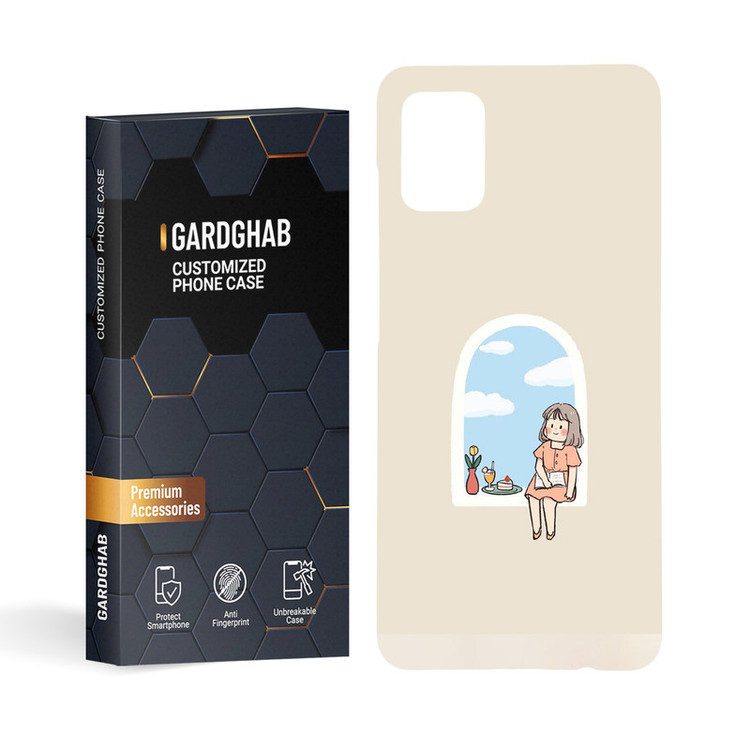 کاور گارد قاب مدل دخترانه مناسب برای گوشی موبایل سامسونگ Galaxy A51 4G