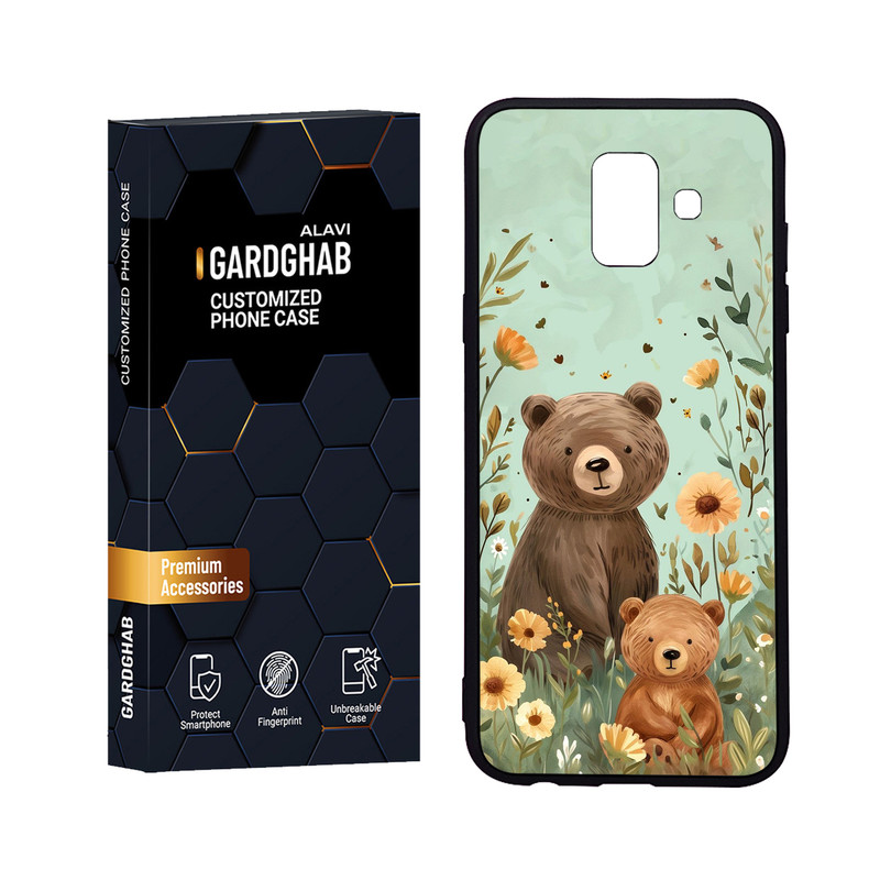 کاور گارد قاب علوی مدل Glass مناسب برای گوشی موبایل سامسونگ Galaxy A6