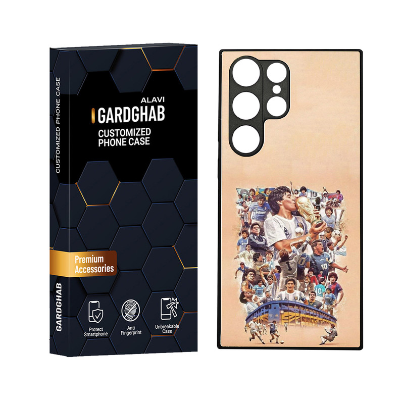 کاور گارد قاب علوی مدل دورژله ای مناسب برای گوشی موبایل سامسونگ Galaxy S23 Ultra