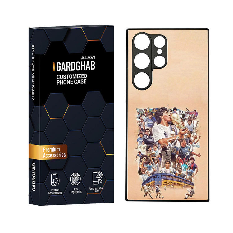 کاور گارد قاب علوی مدل دورژله ای مناسب برای گوشی موبایل سامسونگ Galaxy S23 Ultra