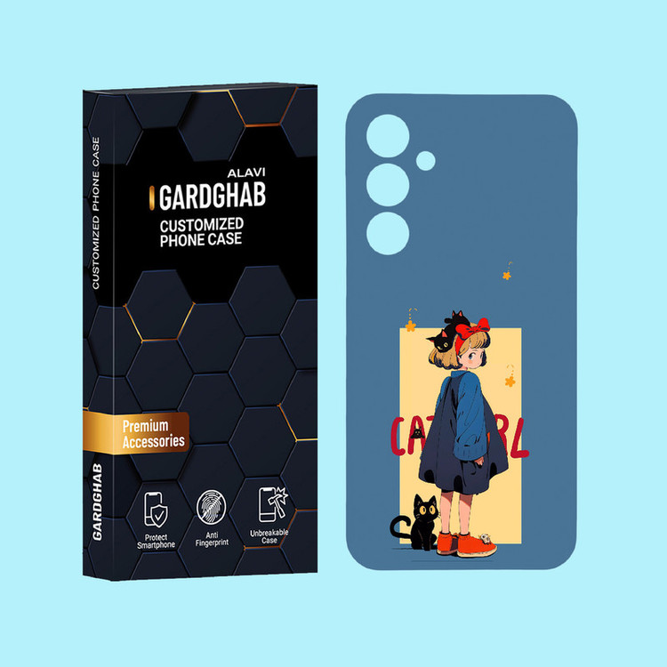 کاور گارد قاب علوی مدل دخترانه مناسب برای گوشی موبایل سامسونگ Galaxy A55