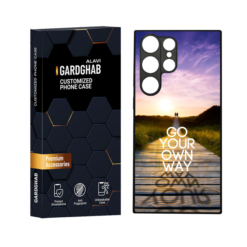 کاور گارد قاب علوی مدل دورژله ای مناسب برای گوشی موبایل سامسونگ Galaxy S23 Ultra