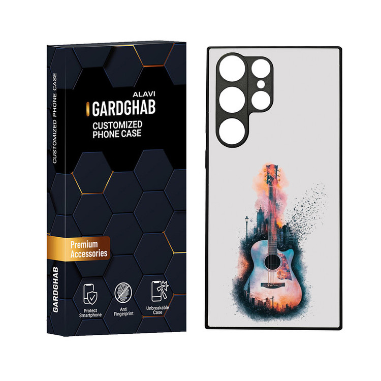 کاور گارد قاب علوی مدل دورژله ای مناسب برای گوشی موبایل سامسونگ Galaxy S23 Ultra