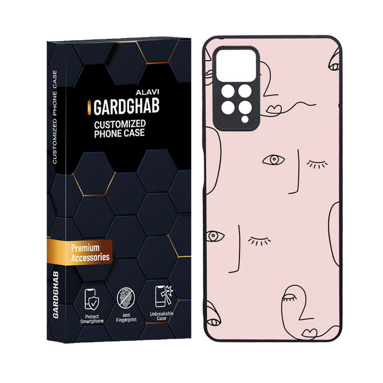 کاور گارد قاب مدل دورژله ای ساده و مینیمال مناسب برای گوشی موبایل شیائومی Redmi Note 12 Pro 4G