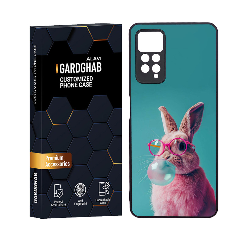 کاور گارد قاب علوی مدل دورژله ای فانتزی مناسب برای گوشی موبایل شیائومی Redmi Note 12 Pro 4G