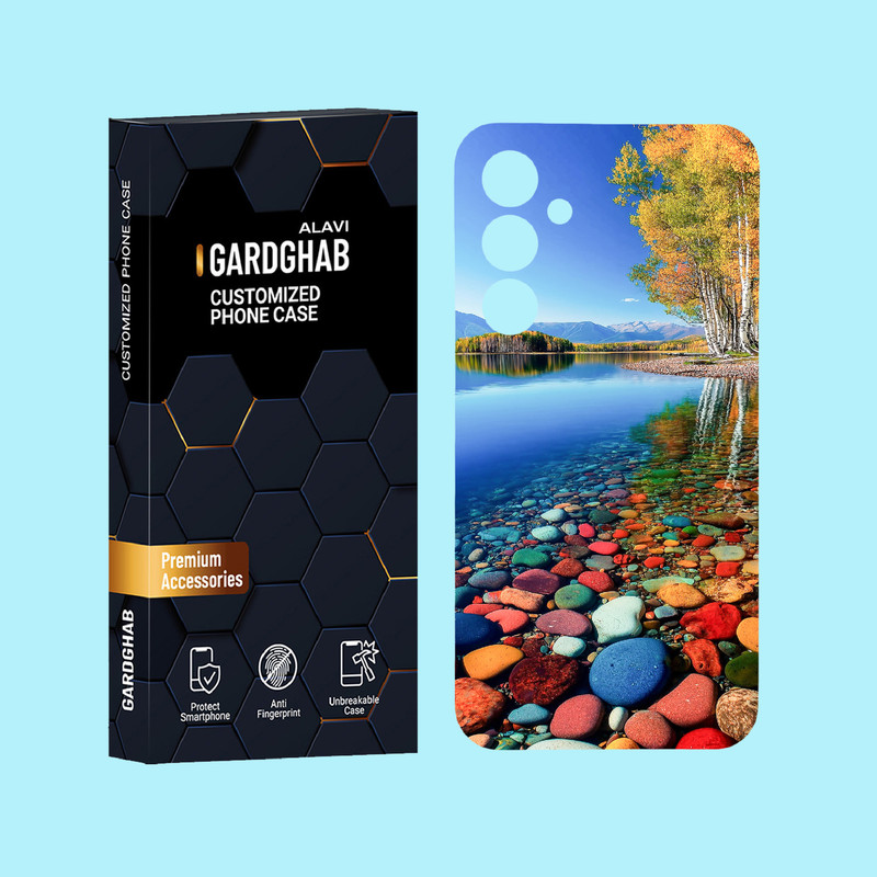 کاور گارد قاب علوی مدل منظره و طبیعت مناسب برای گوشی موبایل سامسونگ Galaxy A55