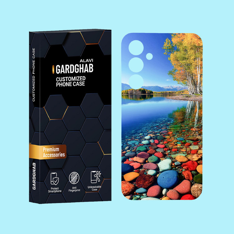 کاور گارد قاب علوی مدل منظره و طبیعت مناسب برای گوشی موبایل سامسونگ Galaxy A55
