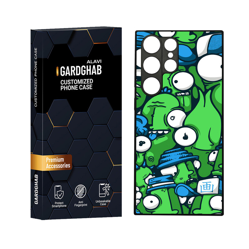 کاور گارد قاب علوی مدل دورژله ای مناسب برای گوشی موبایل سامسونگ Galaxy S23 Ultra