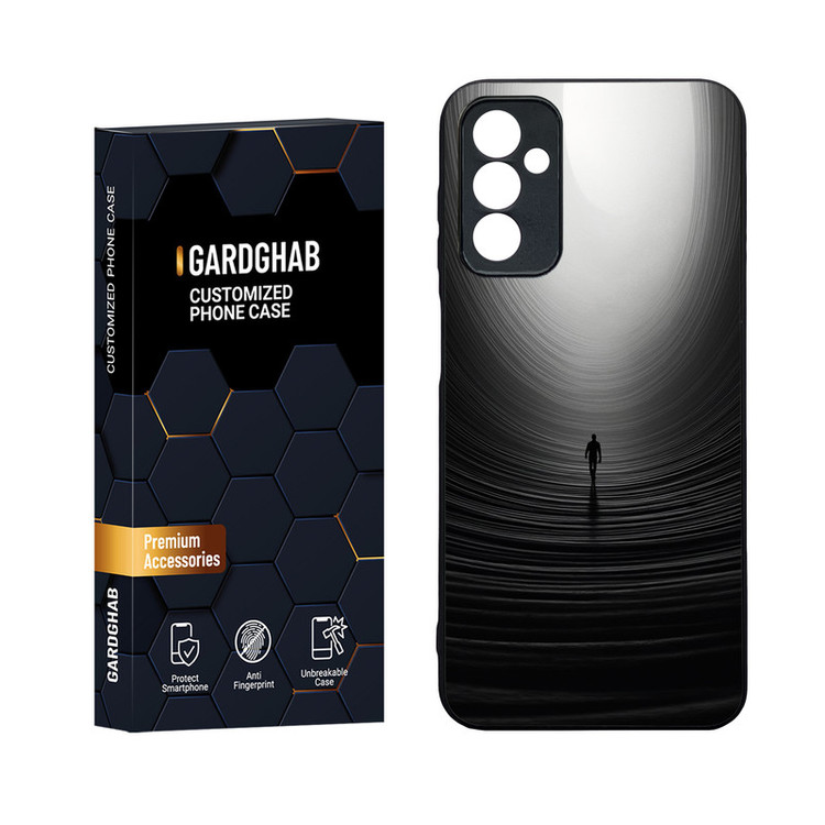 کاور گارد قاب مدل دورژله ای پشت گلس پسرانه مناسب برای گوشی موبایل سامسونگ Galaxy M13 4G
