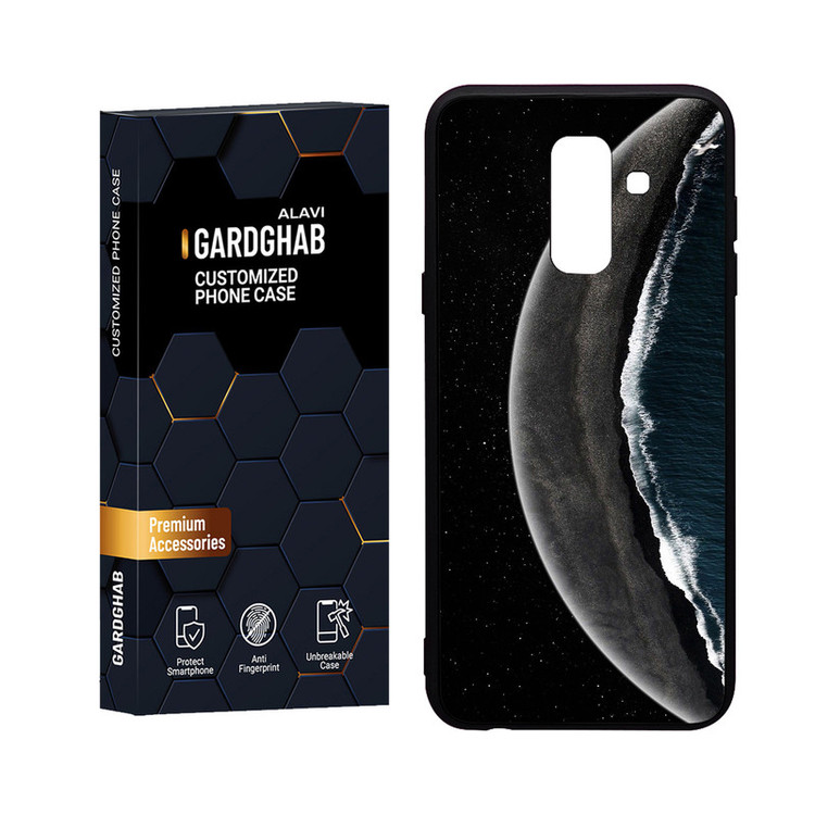 کاور گارد قاب علوی مدل Glass مناسب برای گوشی موبایل سامسونگ Galaxy A6 Plus