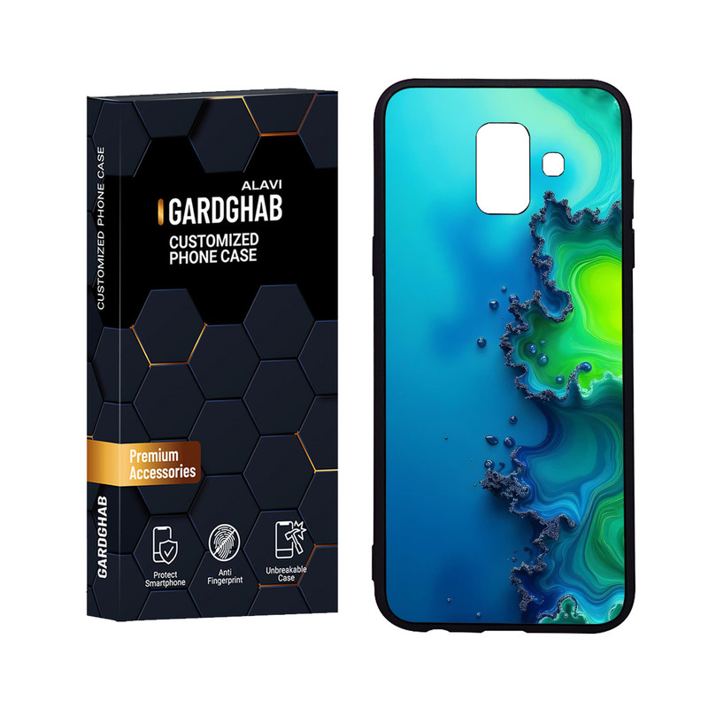 کاور گارد قاب علوی مدل Glass مناسب برای گوشی موبایل سامسونگ Galaxy A6