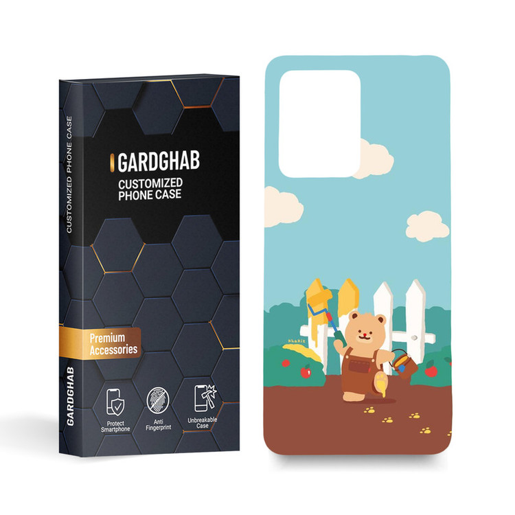 کاور گارد قاب مدل دخترانه مناسب برای گوشی موبایل شیائومی redmi note 12pro 5g