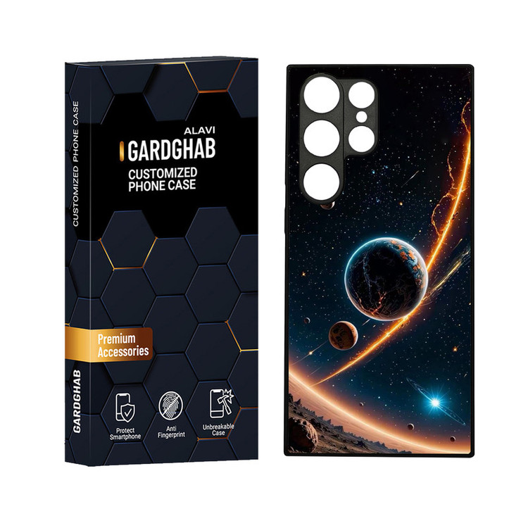 کاور گارد قاب علوی مدل دورژله ای مناسب برای گوشی موبایل سامسونگ Galaxy S23 Ultra