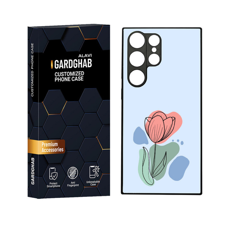 کاور گارد قاب علوی مدل دورژله ای مناسب برای گوشی موبایل سامسونگ Galaxy S23 Ultra