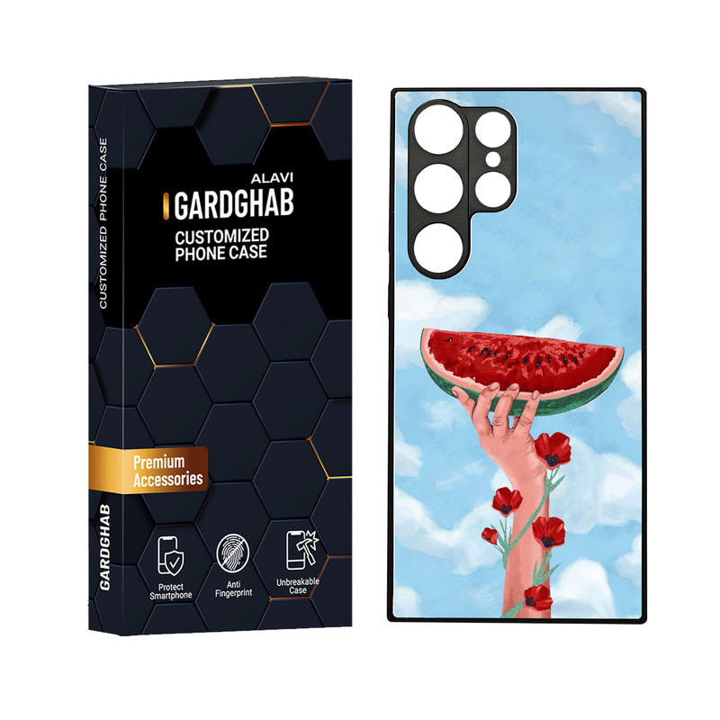 کاور گارد قاب علوی مدل دورژله ای مناسب برای گوشی موبایل سامسونگ Galaxy S23 Ultra