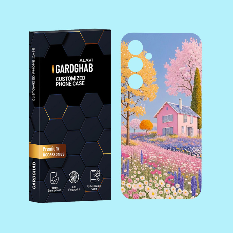 کاور گارد قاب علوی مدل منظره و طبیعت مناسب برای گوشی موبایل سامسونگ Galaxy A55