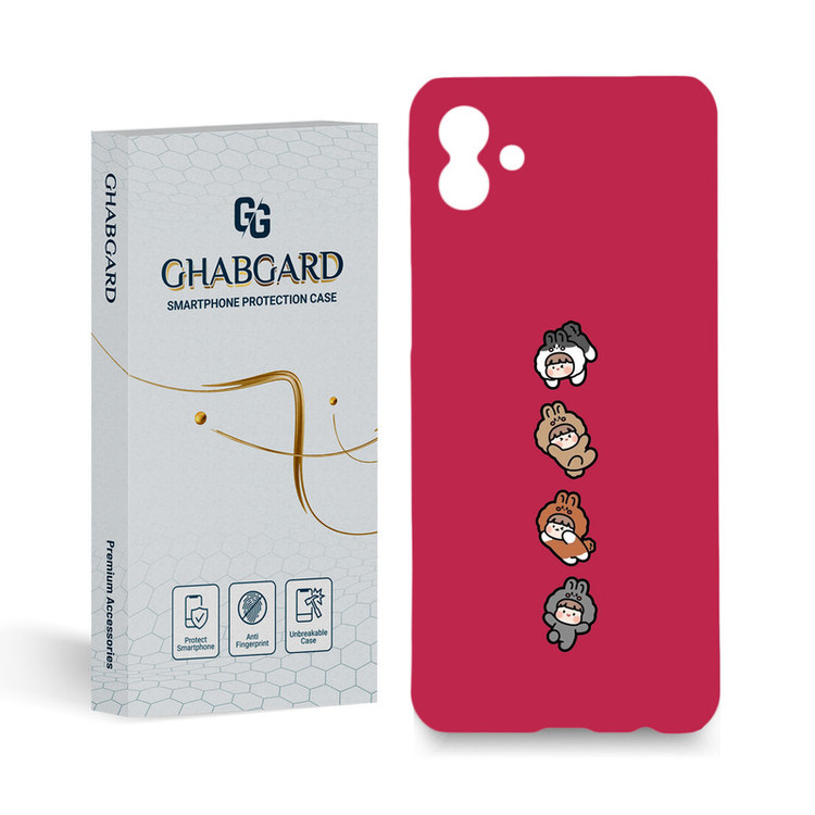 کاور قاب گارد مدل دخترانه مناسب برای گوشی موبایل سامسونگ galaxy a04