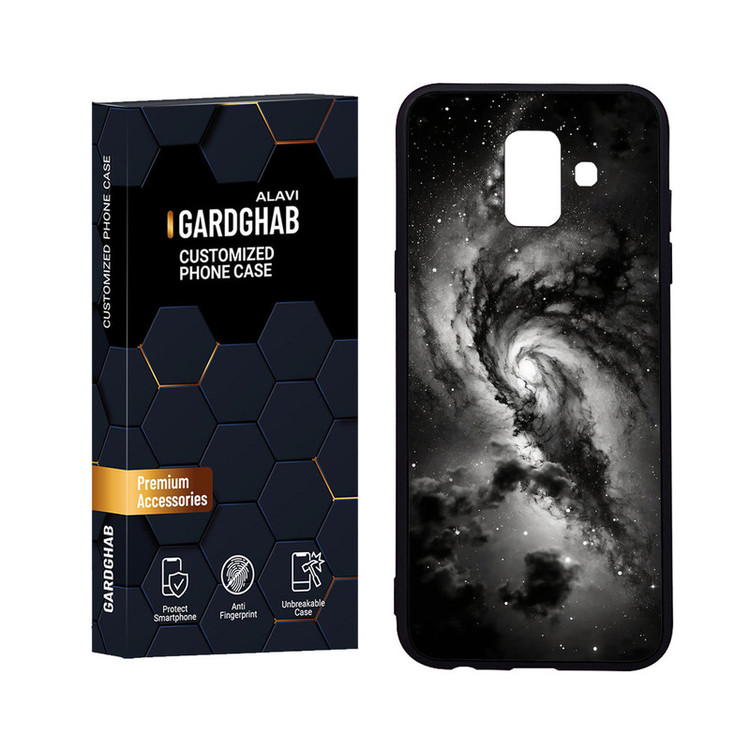 کاور گارد قاب علوی مدل Glass مناسب برای گوشی موبایل سامسونگ Galaxy A6