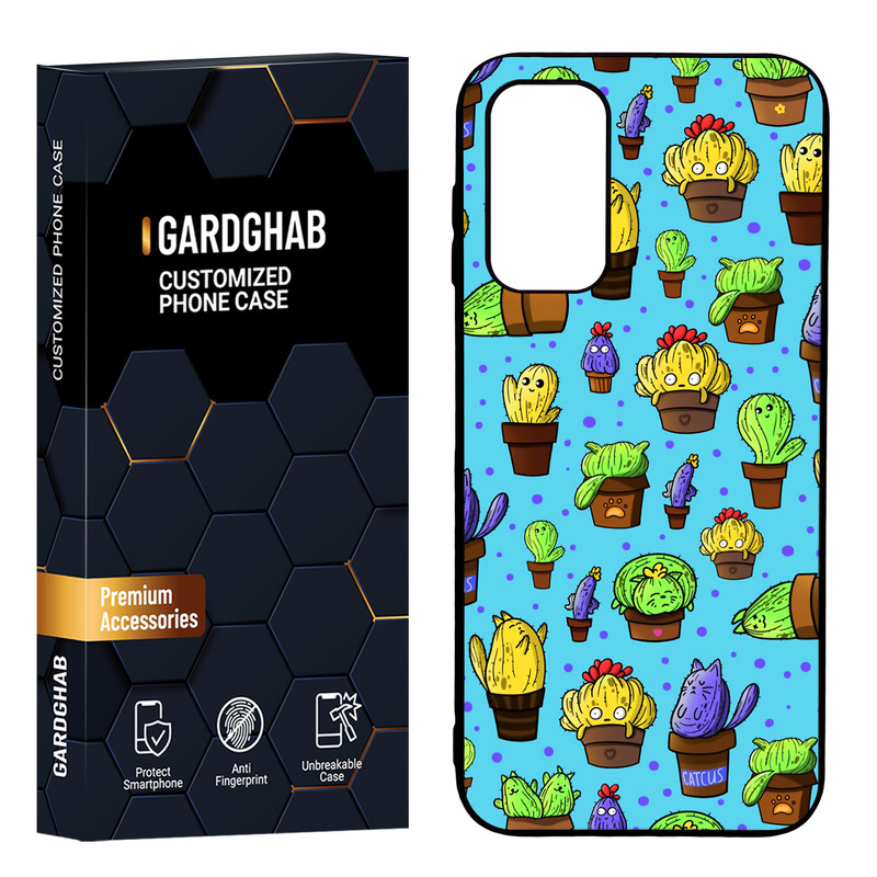 کاور گارد قاب مدل پشت گلس فانتزی مناسب برای گوشی موبایل سامسونگ Galaxy A14