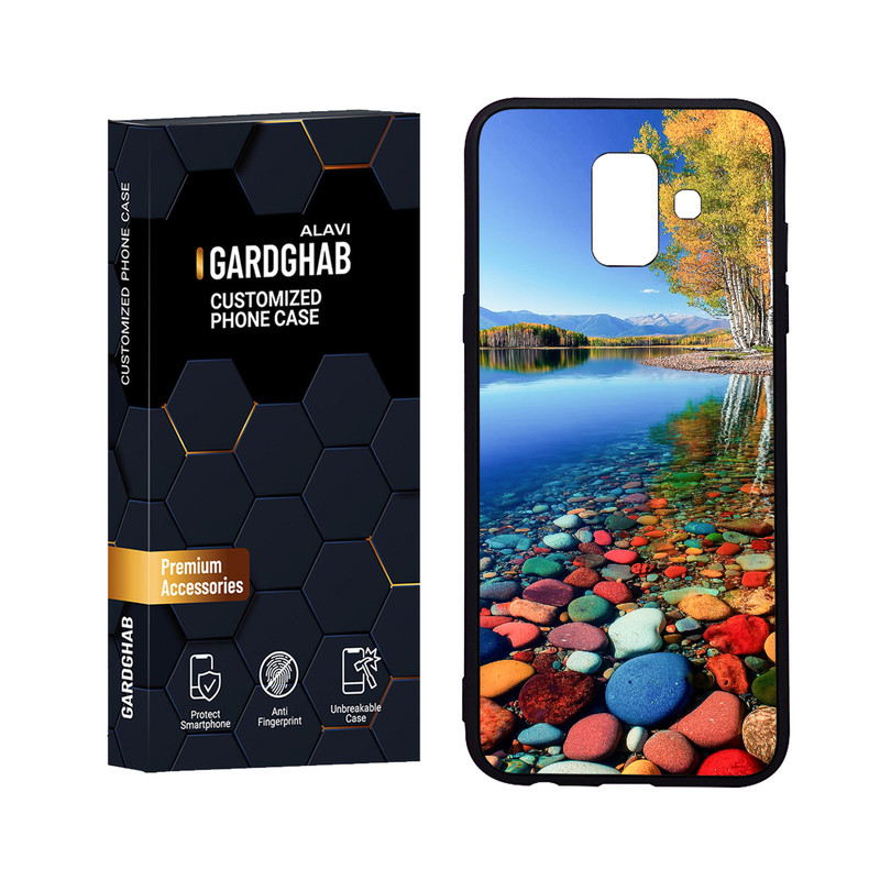 کاور گارد قاب علوی مدل Glass مناسب برای گوشی موبایل سامسونگ Galaxy A6