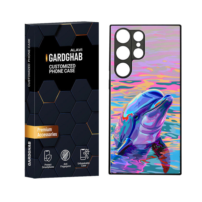 کاور گارد قاب علوی مدل دورژله ای مناسب برای گوشی موبایل سامسونگ Galaxy S23 Ultra