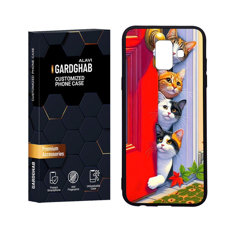 کاور گارد قاب علوی مدل Glass مناسب برای گوشی موبایل سامسونگ Galaxy A6