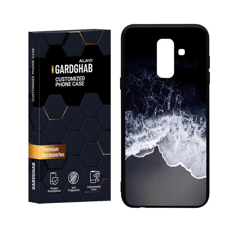 کاور گارد قاب علوی مدل Glass مناسب برای گوشی موبایل سامسونگ Galaxy A6 Plus