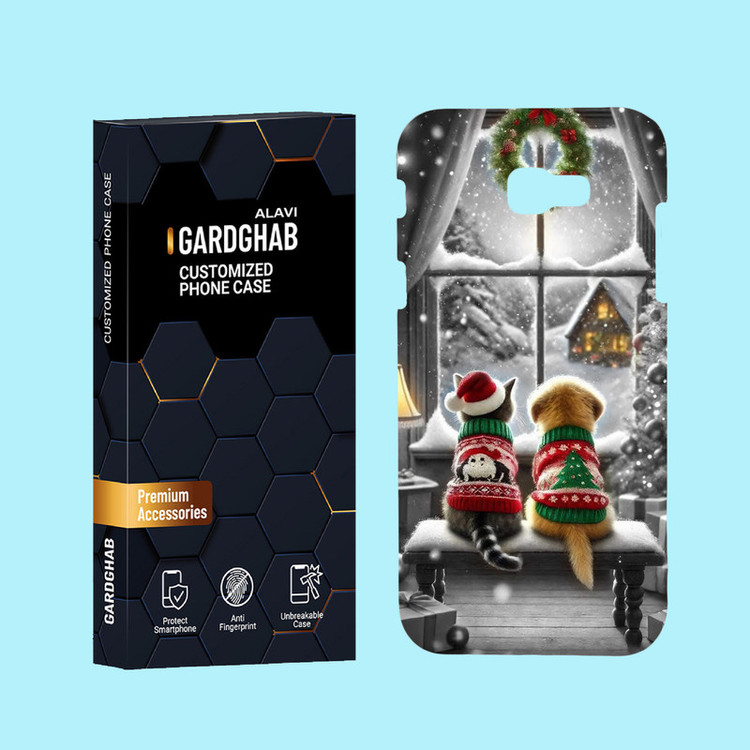 کاور گارد قاب علوی مدل هنری مناسب برای گوشی موبایل سامسونگ Galaxy A7 2017 / A720